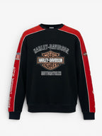90s HARLEY DAVIDSON MOTORSPORT  SWEATSHIRT. SIZE L