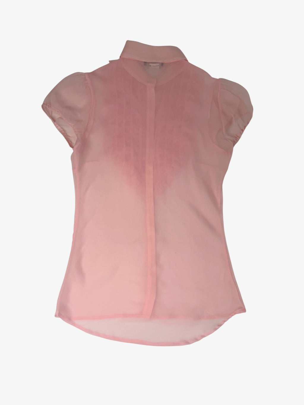 VINTAGE SHEER BLOUSE. SIZE 10/12