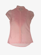 VINTAGE SHEER BLOUSE. SIZE 10/12