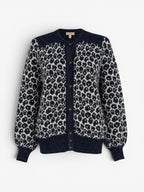 80s LOUIS FERAUD CARDIGAN.SIZE L