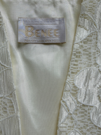 VINTAGE SCULPTURAL BOLERO JACKET. SIZE 10