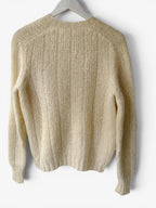 MOHAIR V NECK JUMPER. SIZE 10/12