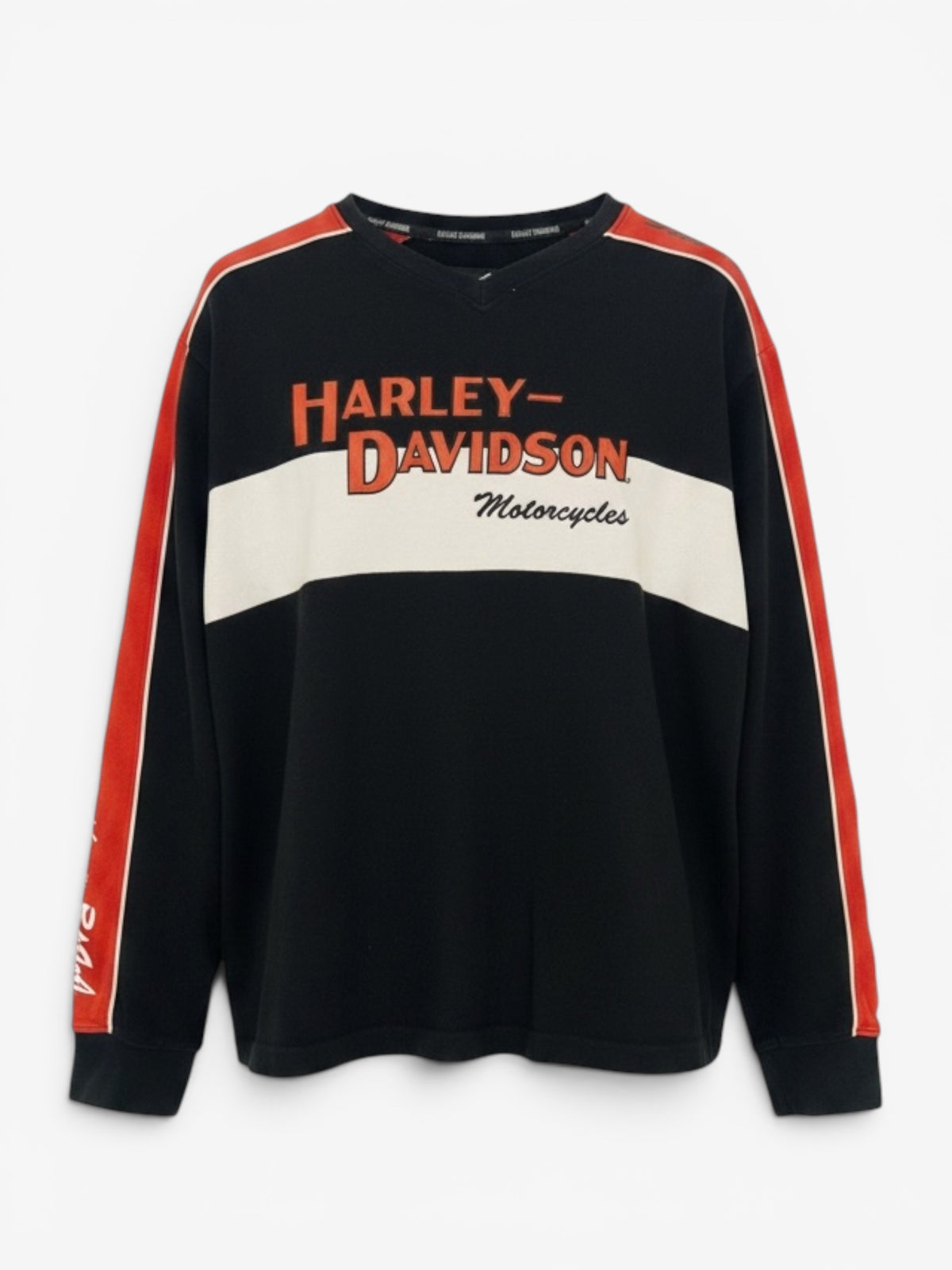 90s HARLEY DAVIDSON MOTORSPORT  SWEATSHIRT. SIZE L
