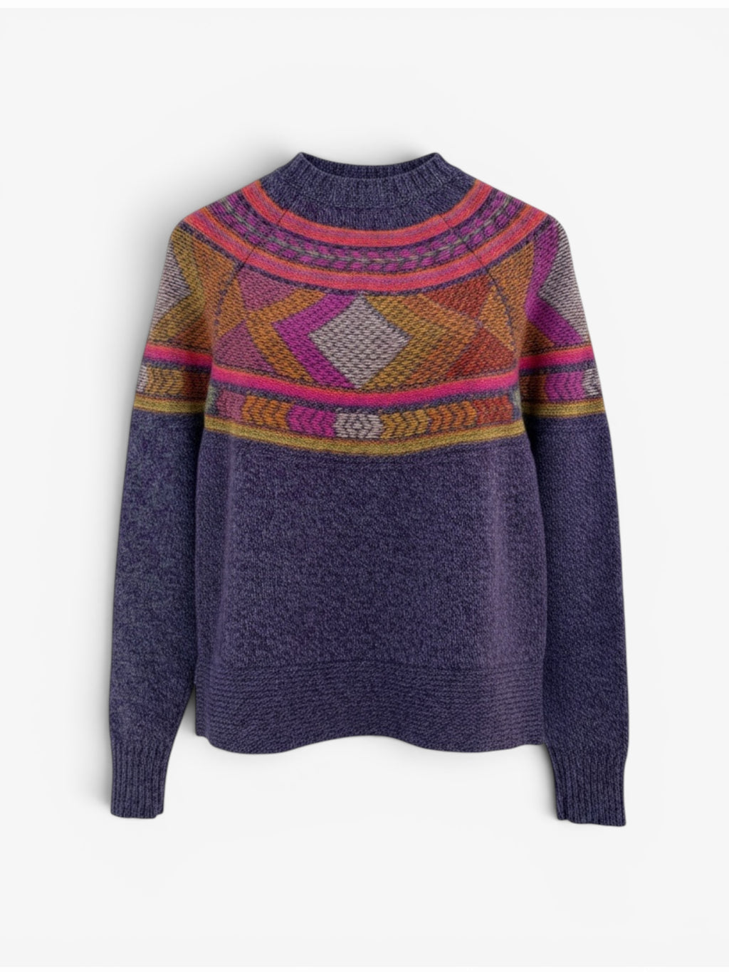 BENTON SHETLAND WOOL JUMPER. SIZE XS/S