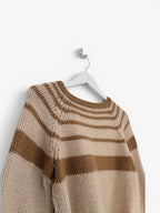 BELTED WOOL JUMPER . SIZE S