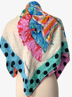 RENATO BALESTRA SILK SCARF.