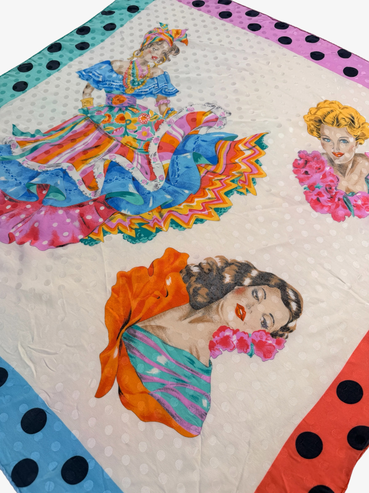RENATO BALESTRA SILK SCARF.