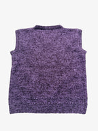 VINTAGE HAND- KNIT WOOl TANK TOP SIZE (S ) 8/10