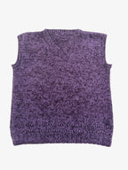 VINTAGE HAND- KNIT WOOl TANK TOP SIZE (S ) 8/10