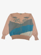 VINTAGE kID MOHAIR JUMPER . SIZE M 12/14