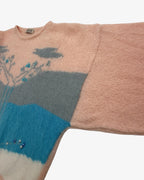 VINTAGE kID MOHAIR JUMPER . SIZE M 12/14