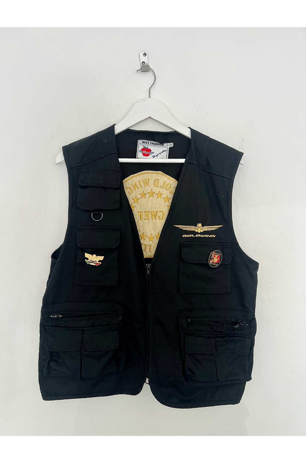 MENS GOLDWING WAISTCOAT. SIZE M
