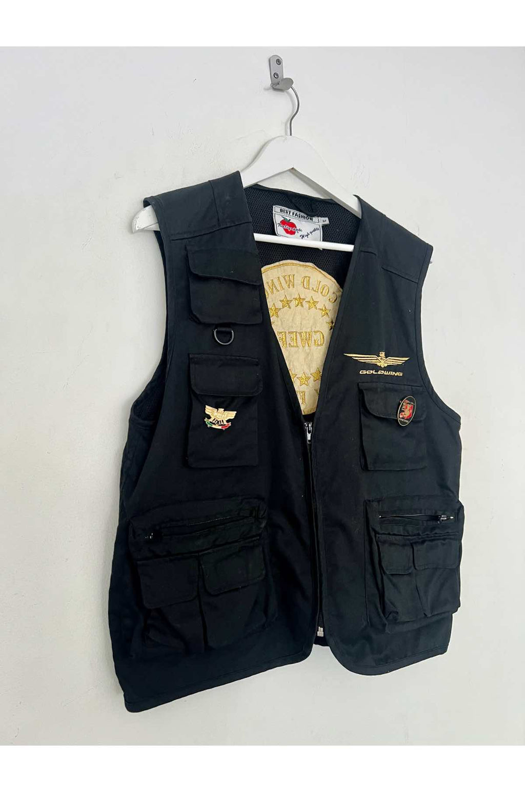 MENS GOLDWING WAISTCOAT. SIZE M