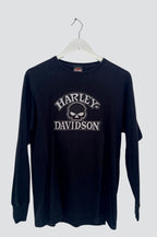 MENS HARLEY DAVIDSON LONG SLEEVED T-SHIRT. SIZE M